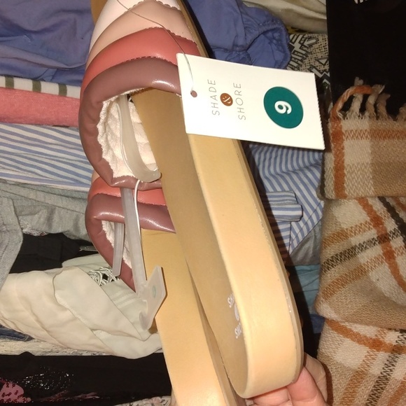 Shade and Shore women's multicolored sandals Sz 9 new - Picture 12 of 17